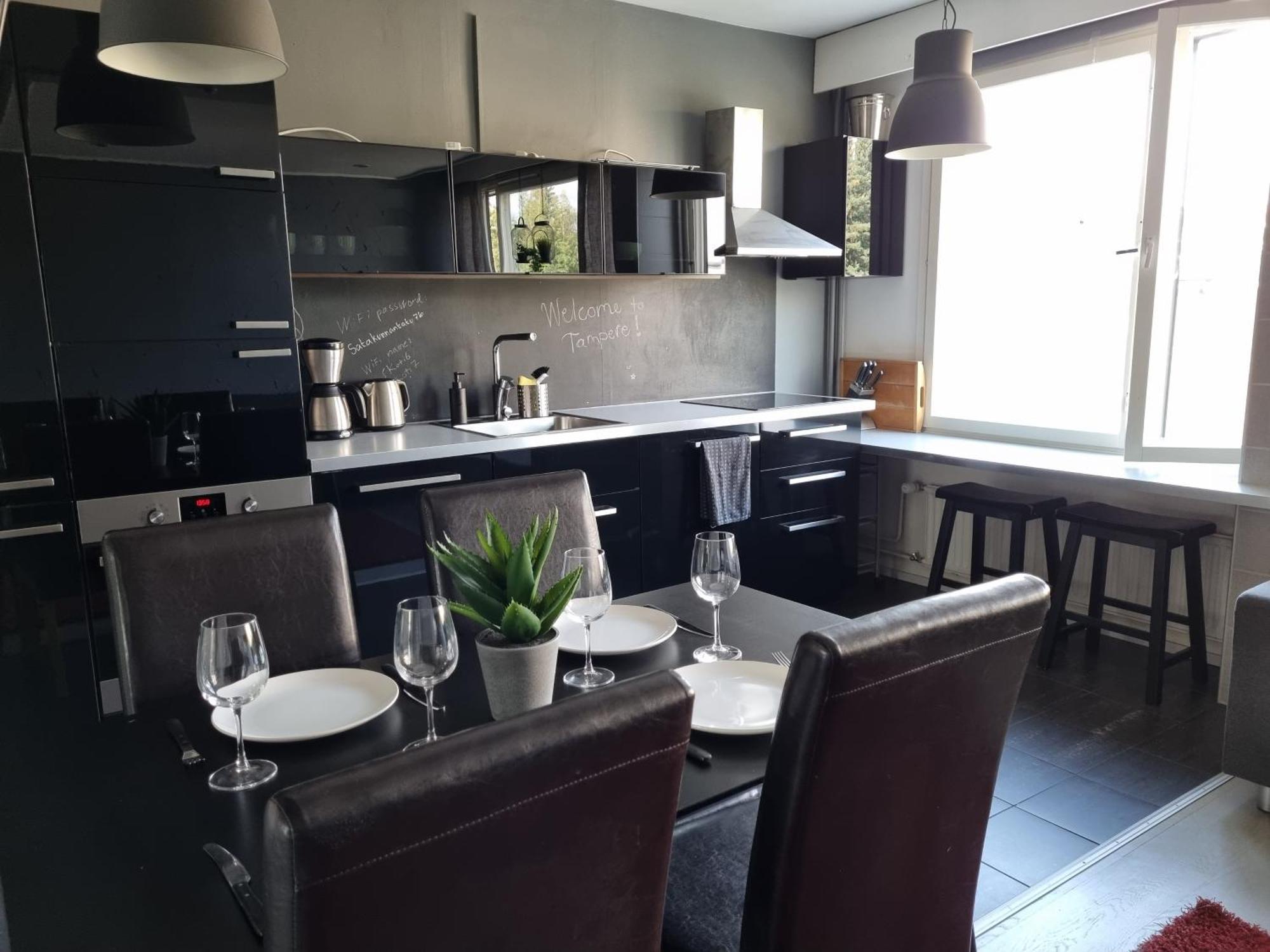 Central Gem With Sauna - Big Two-Room Apartment Free Parking Tampere Exteriér fotografie